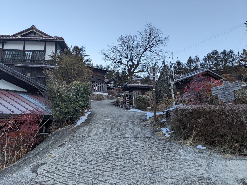 The Nakasendo Trail in Winter