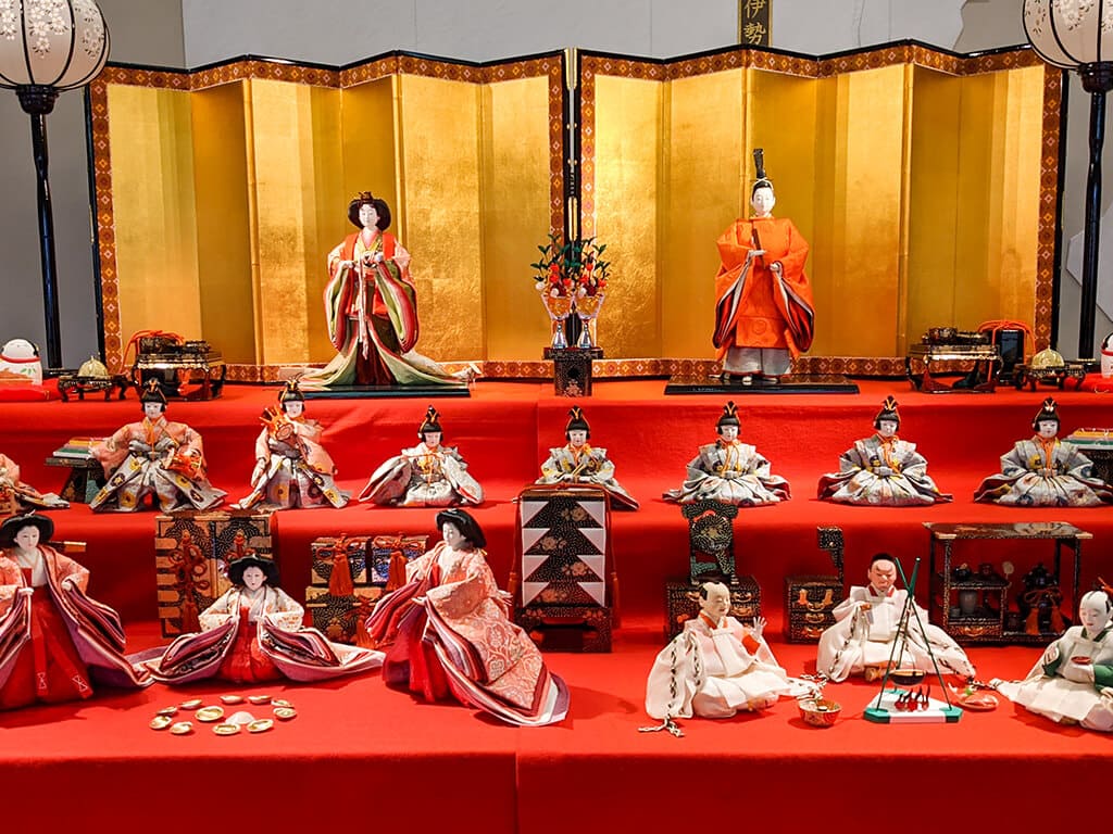 Hina Dolls at Tokugawa Museum
