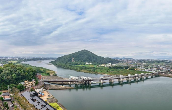Inuyama city's view from Inuyama Castle