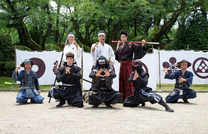 Nagoya Castle Nagoya Omotenashi Bushotai Ninjas