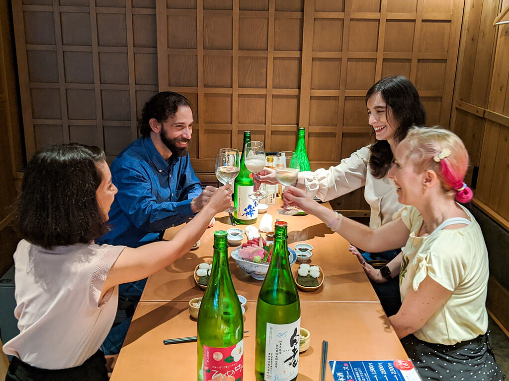 Nagoya Sake Tasting Night Tour
