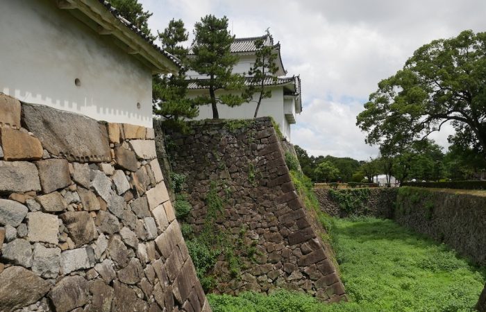 Stone Walls at Nagoya Castle