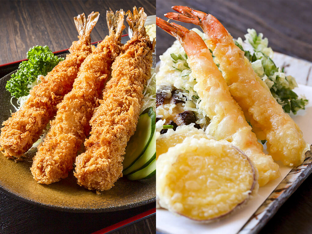 Ebi Furai vs Ebi Tempura